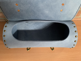 Handtas mid blue round handbag