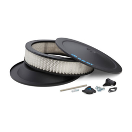 Black Crinkle Air Cleaner  Recessed MOPAR Emblem