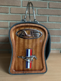Handtas gun grey mustang handbag