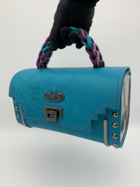 Handtas ocean blue handbag