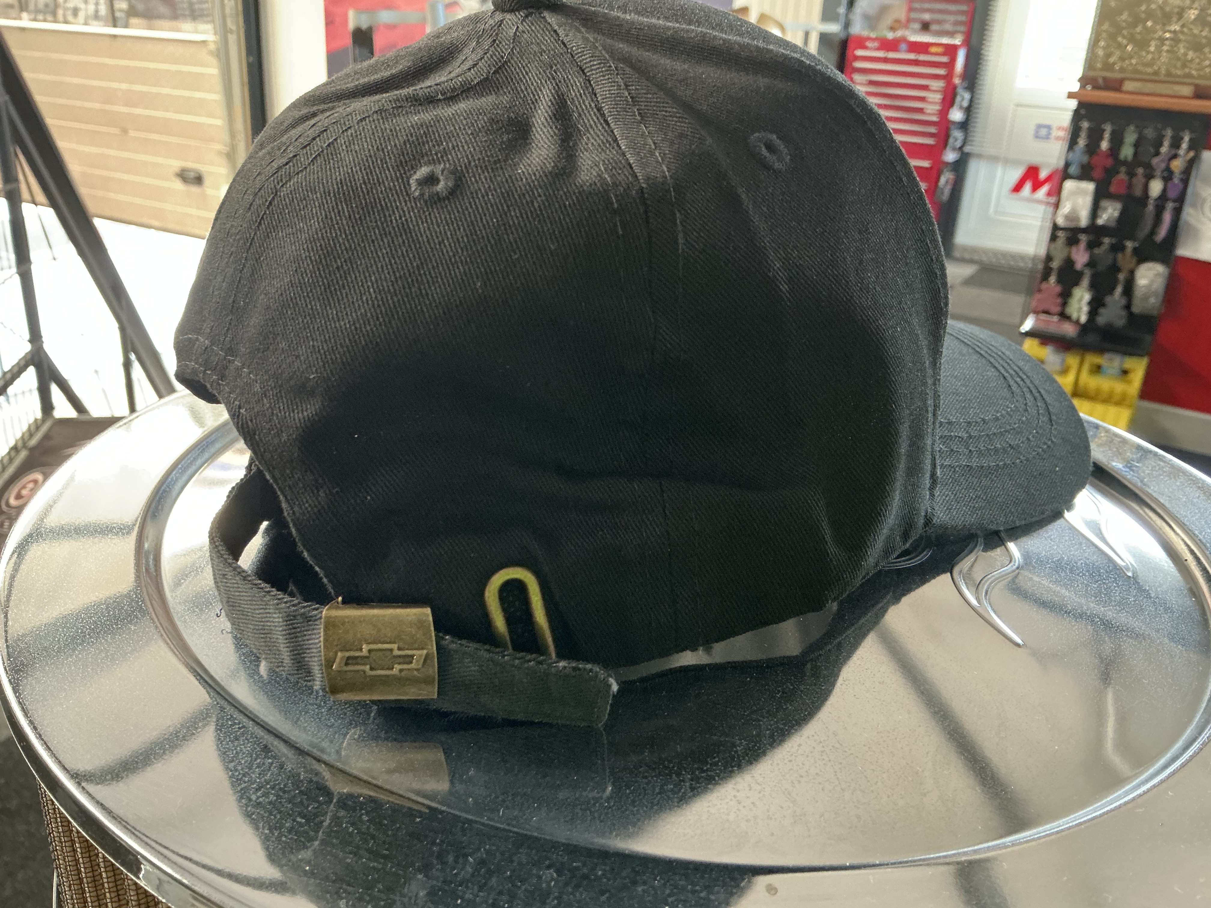 Baseball cap chevrolet zwart Wit logo