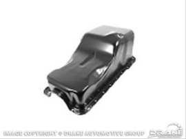 Oil Pan, Steel, Black, Ford, 260, 289, 302