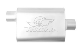 Uitlaatdemper Thrush welded 2,5 inch