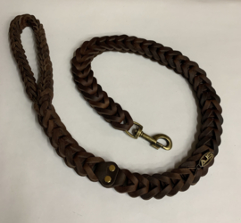 Lederen honden riem brown