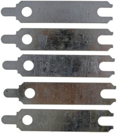 Startmotor shim set