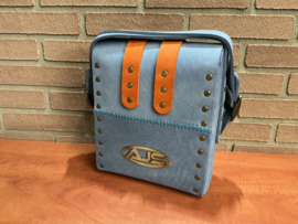 Gulf color schoudertas leer
