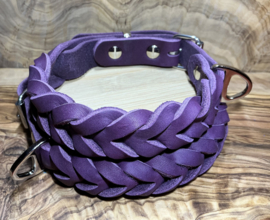 Hondenhalsband leer Berry