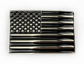 Buckle American flag black
