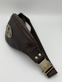 Crossbody / buidel tas 100% leer