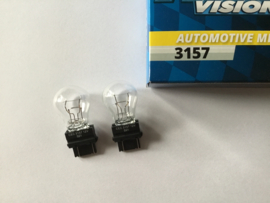 Amerikaanse insteek Lamp 3157 per 2 stuks.
