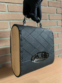 Handtas classic black handbag