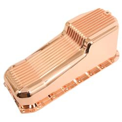 Carterpan chevrolet small block aluminium copper plated L