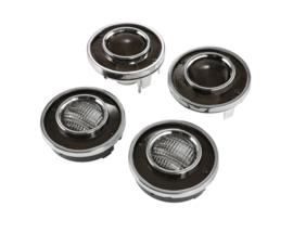 Corvette C3 75-79 BLACK OUT TAIL LAMP - SET OF 4