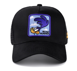 Baseball cap road runner zwart