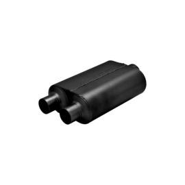Flowmaster Super 40 Stainless Steel - 3.00 Center In / 2.50 Dual Out - Aggressive Sound