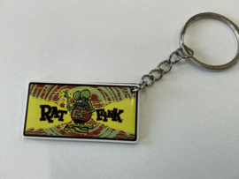 Ratfink Auto Kentekenplaat Sleutelhanger