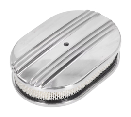 Aluminium 12 inch oval finned air cleaner