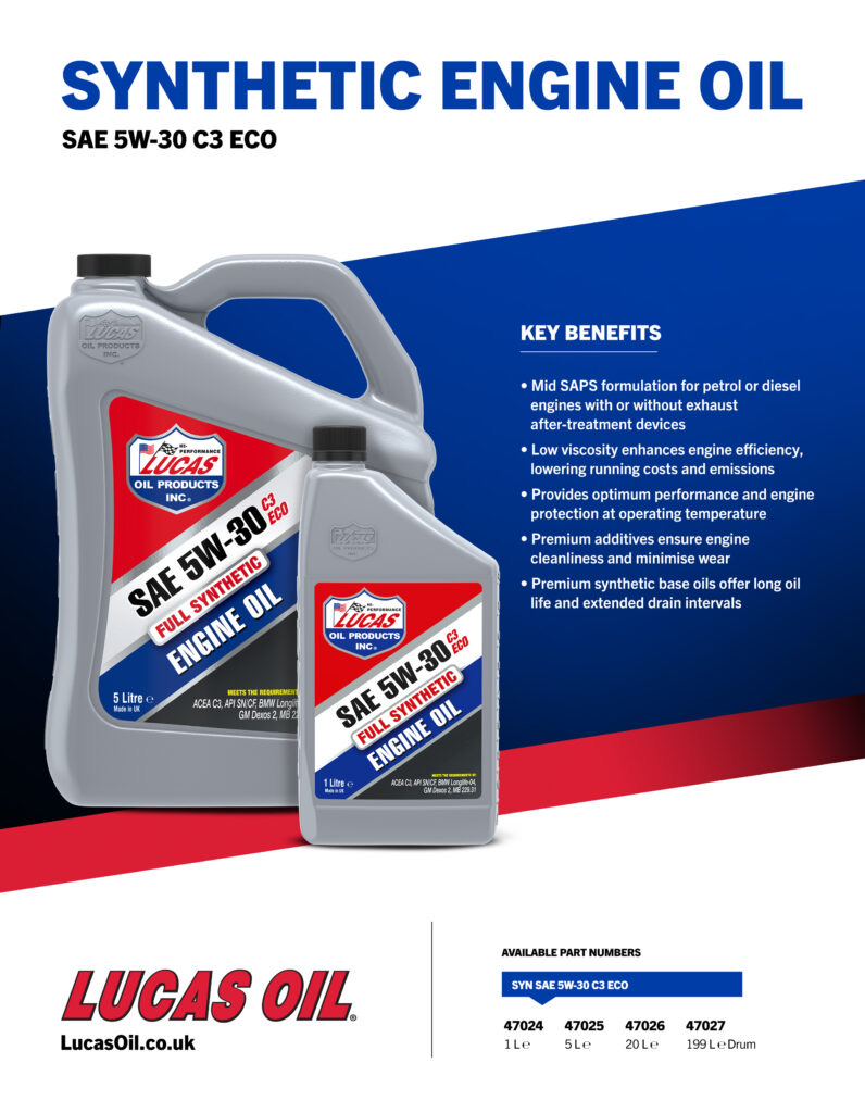 LUCAS OIL SYNTHETIC 5W-30 (5 liter)