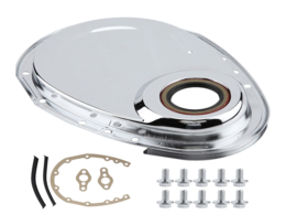 Timing Chain Cover Kit Gasket Seal for Chevy SBC 283 327 305 350 383 400 Engines