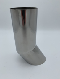 RVS uitlaat sierstuk DTM 3 inch mini
