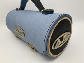 Handtas mid blue round handbag
