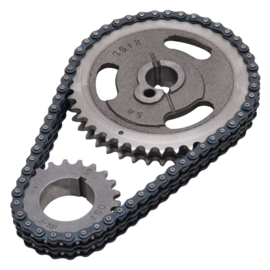 Edelbrock 7814 - Timing Chain And Gear Set, Ford Small Block Late, 84-95, Stock Replacement