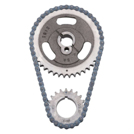 Edelbrock 7814 - Timing Chain And Gear Set, Ford Small Block Late, 84-95, Stock Replacement