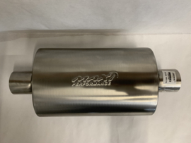 MAX Ultra Straight Flo Performance rvs uitlaat demper 3 inch