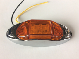 6 led zijmarkering lamp orange