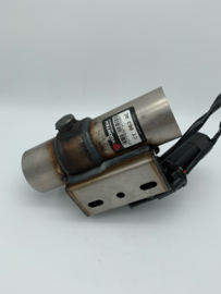 uitlaat klep 2,5 inch ( 63mm ) compleet met schakelaar