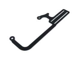 Throttle cable bracket duo Black