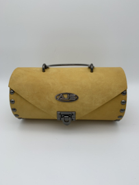 Handtas yellow round handbag