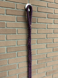 Lederen honden riem berry