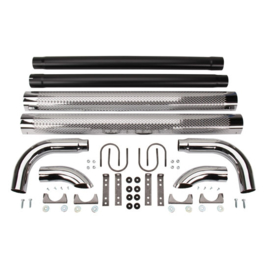 Side pipe PATRIOT H1080 SIDE EXHAUST 80" CHROME