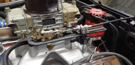 Throttle cable bracket duo Black