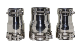 Uitlaat verloopstuk  klemdeel