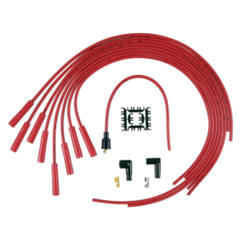 Accel V8 bougie kabel set universeel V8 Rechte bougiedop