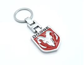 Dodge Ram sleutelhanger Rood
