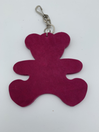 Teddy beer sleutelhanger in 19 verschillende kleuren