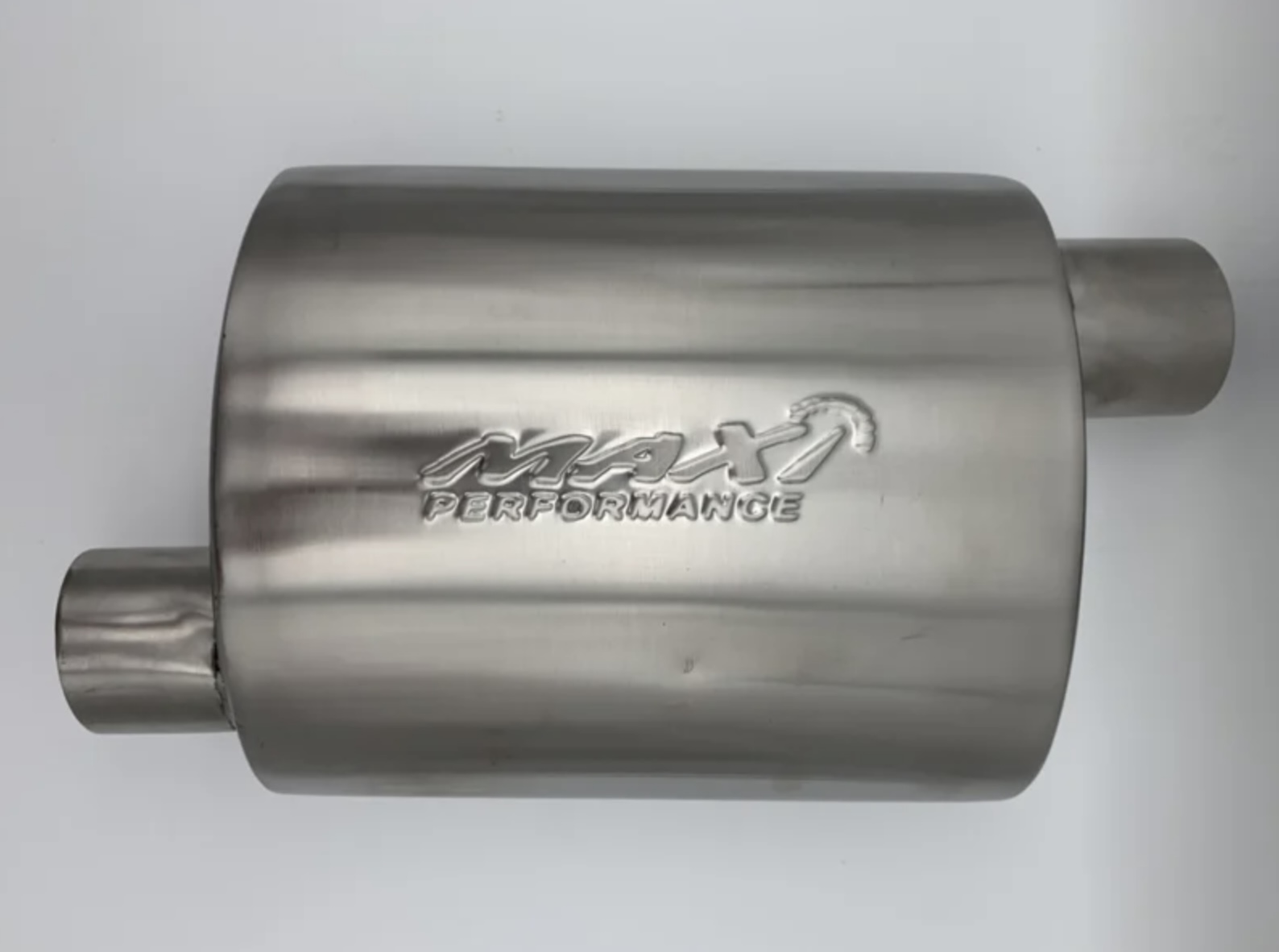 MAX Ultra Straight Flo Performance rvs uitlaat demper 2,5 inch