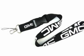 Keycord sleutelhanger GMC Wit
