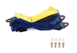 4 punts gordel set blauw.