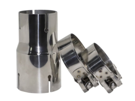 Uitlaat verloopstuk  klemdeel