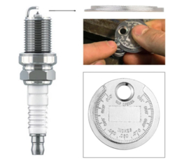 Spark plug gab tool sleutelhanger