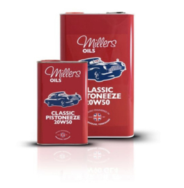 Millers Oil Classic Pistoneeze 20W50. 5 liter