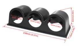 52mm meter houder opbouw 3