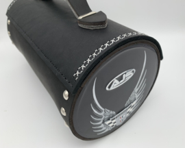 Handtas black mustang handbag