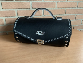 Handtas black mustang handbag