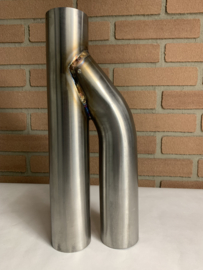 RVS Y-stuk 2,25 inch