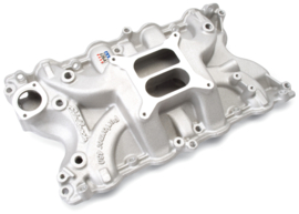 Intake Manifold #2166 for Ford 429/460, Non-EGR, Satin Finish
